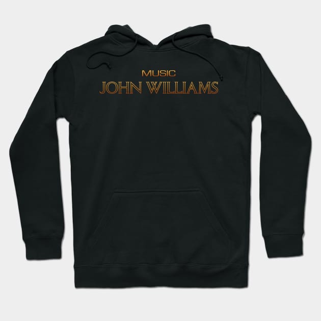 Music John Williams - Dial Edition Hoodie by Triad Of The Force